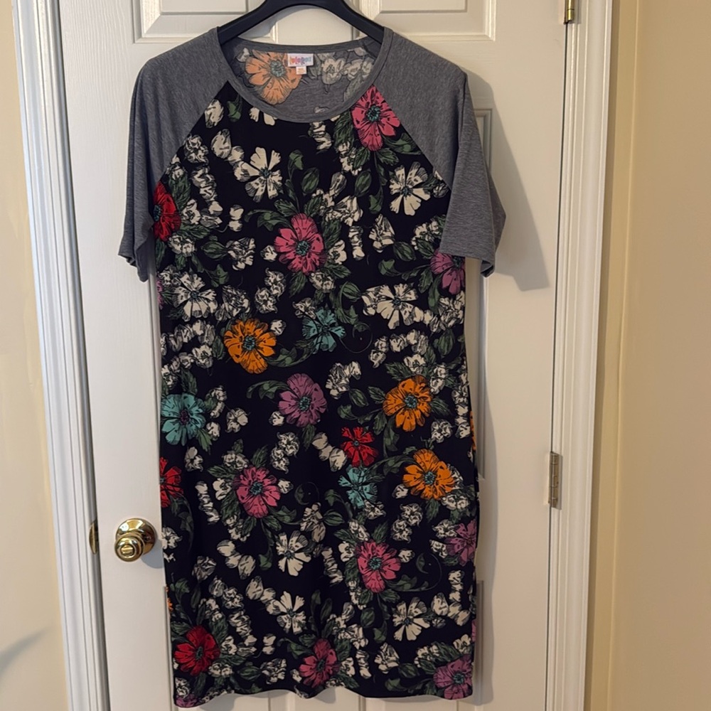 Floral LuLaRoe Julia Dress size 3XL